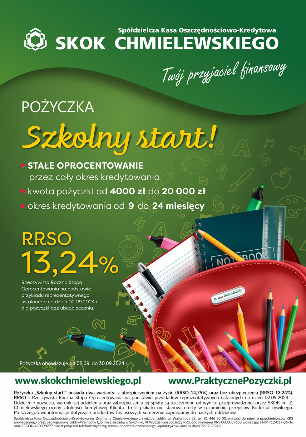 Pożyczka Szkolny start